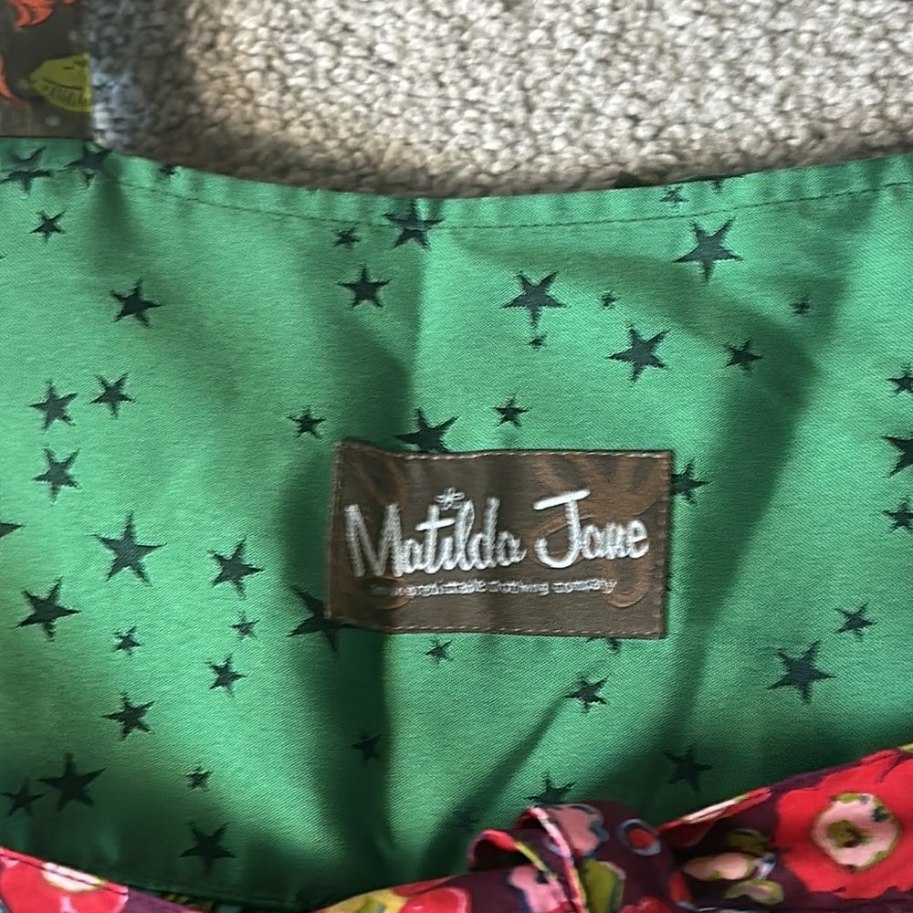 Matilda Jane Paint by Numbers Sledding Apron Dress! - Picture 15 of 16